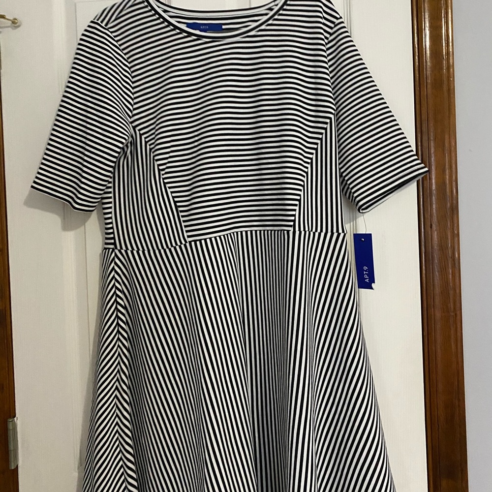 striped dress